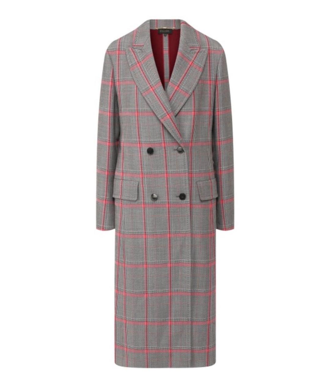 ESCADA Серое шерстяное пальто, фото 1