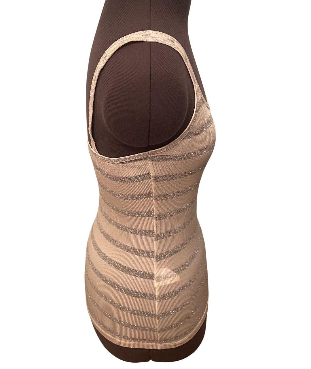 BLUMARINE Белая вискозная майка, фото 2