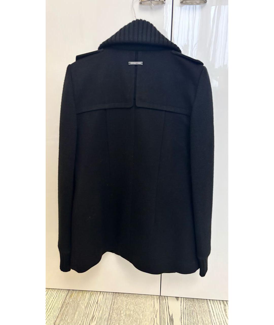 SPORT MAX CODE Черное шерстяное пальто, фото 2