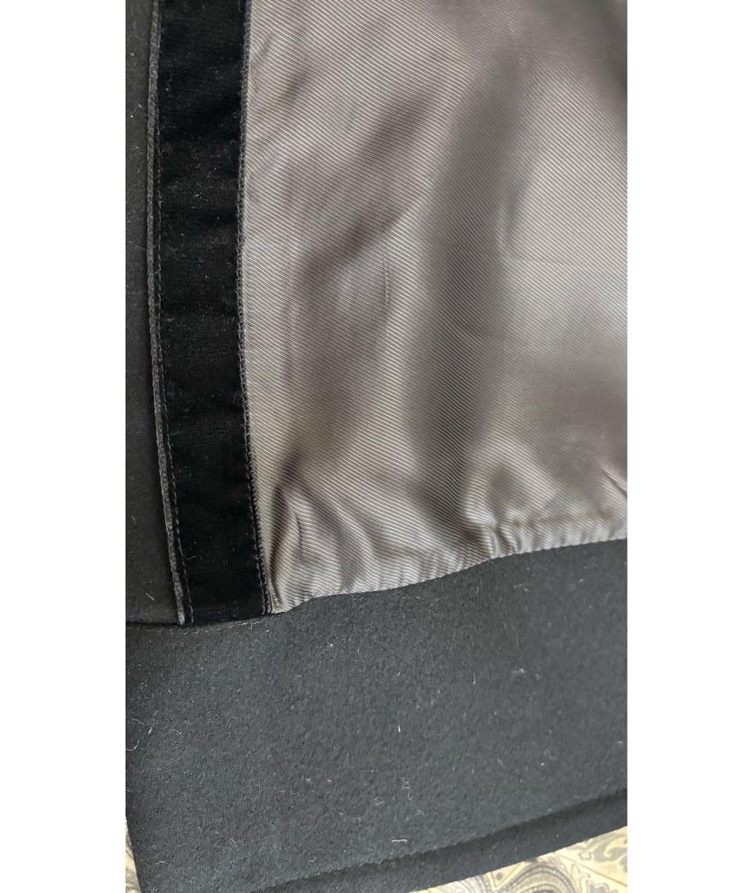 SPORT MAX CODE Черное шерстяное пальто, фото 7