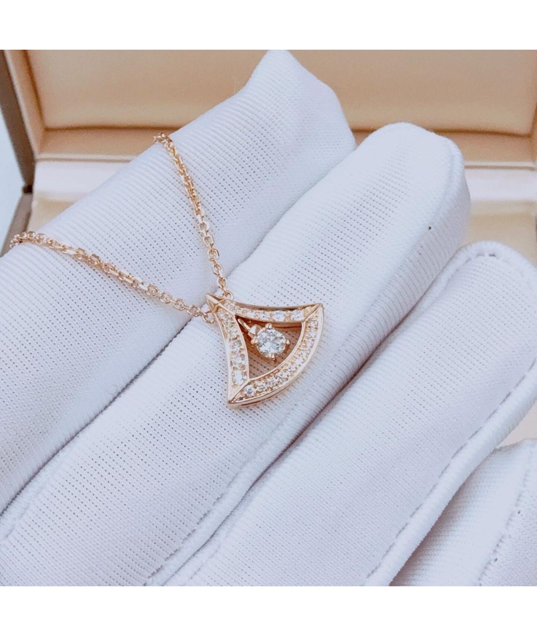 BVLGARI Розовое колье из розового золота, фото 6