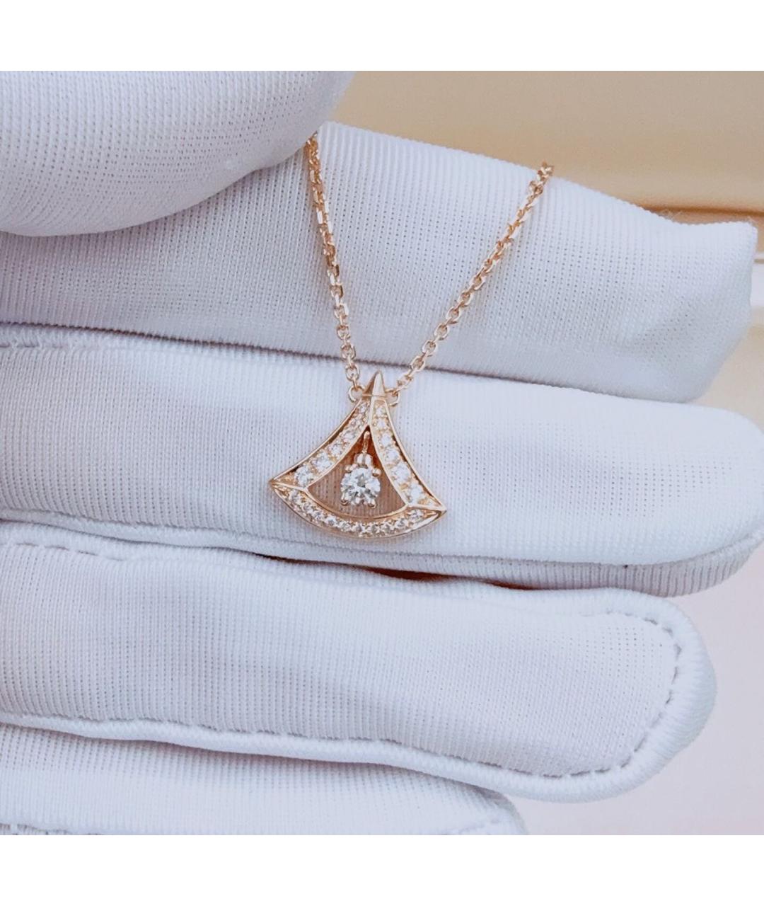 BVLGARI Розовое колье из розового золота, фото 5