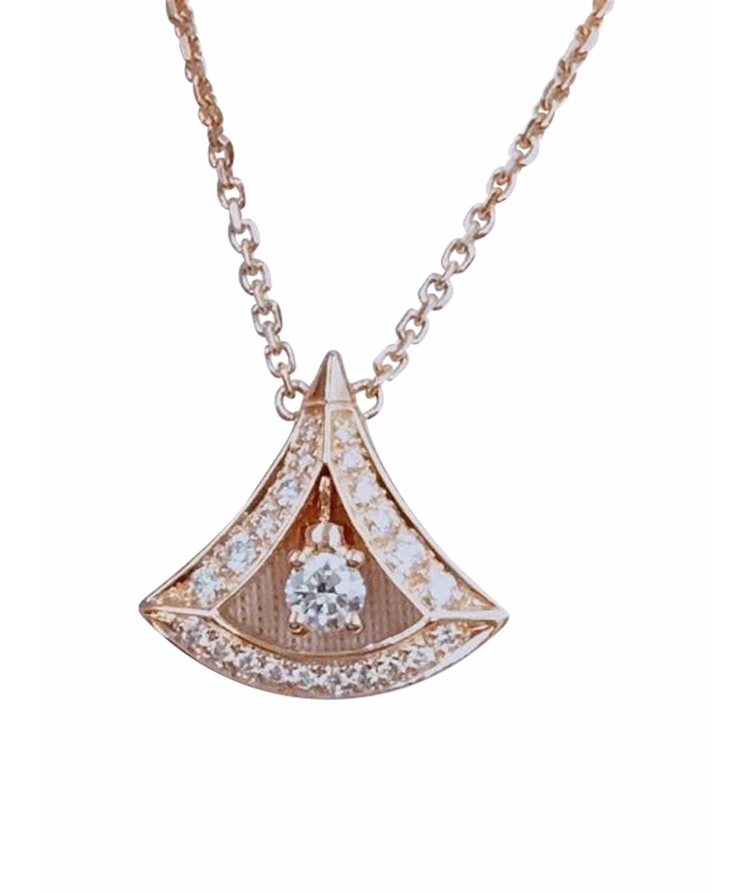 BVLGARI Розовое колье из розового золота, фото 1