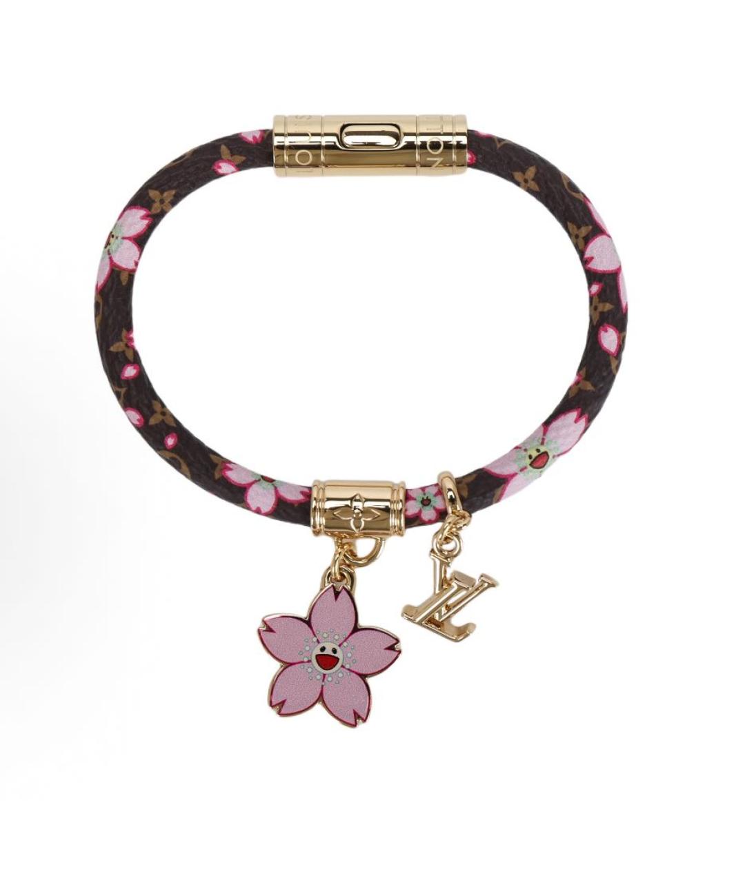 LOUIS VUITTON Коричневый браслет, фото 4