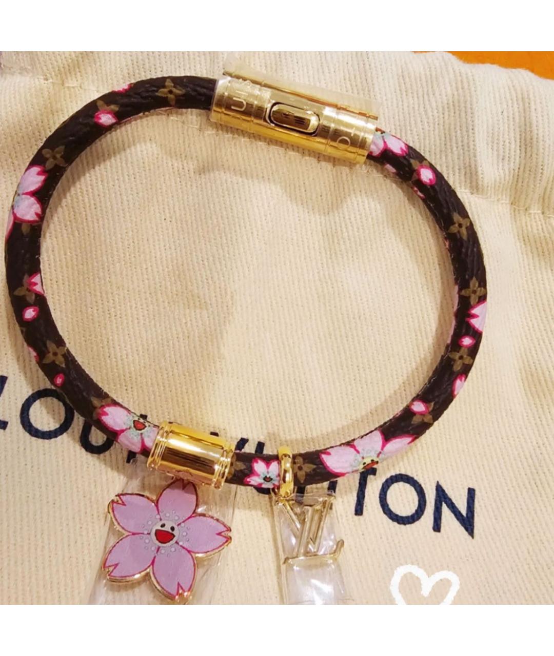 LOUIS VUITTON Коричневый браслет, фото 2