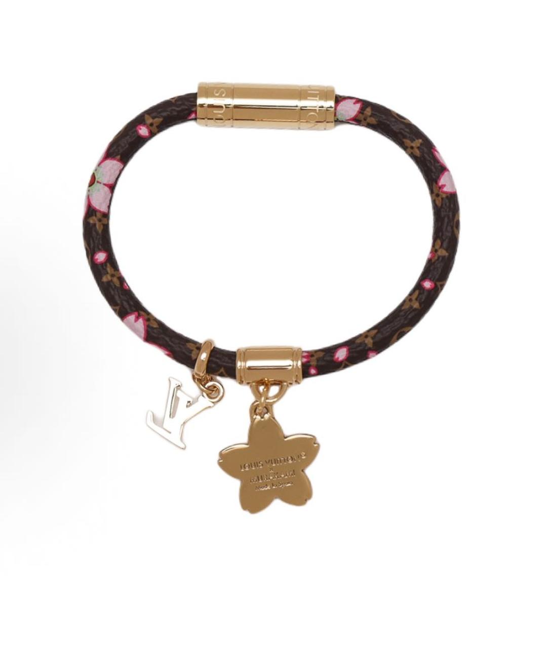 LOUIS VUITTON Коричневый браслет, фото 3
