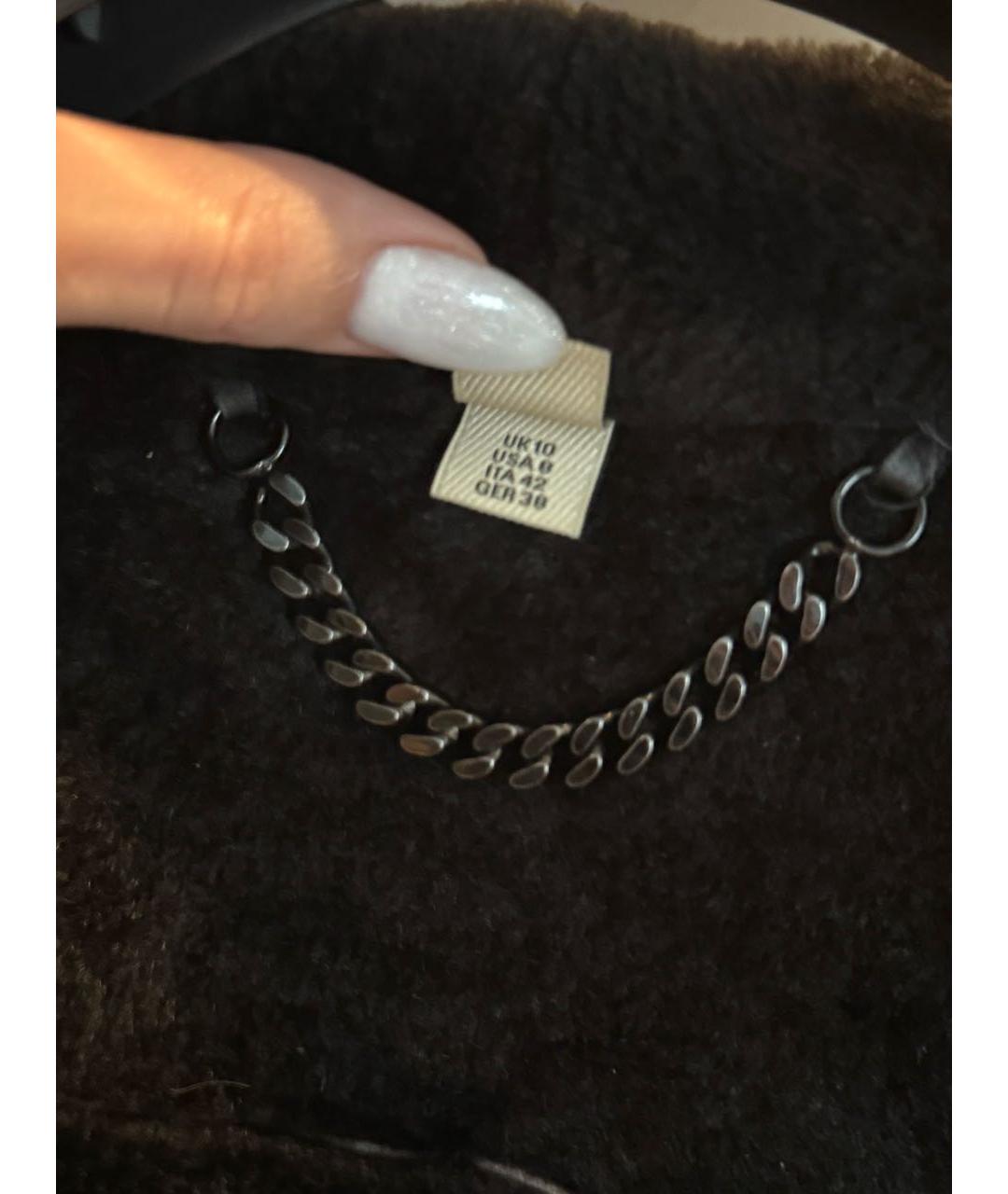 BURBERRY Коричневая кожаная дубленка, фото 4