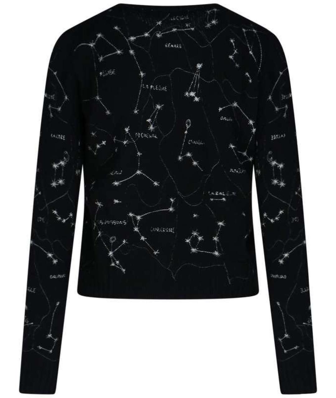 CHRISTIAN DIOR Черный кашемировый джемпер / свитер, фото 2