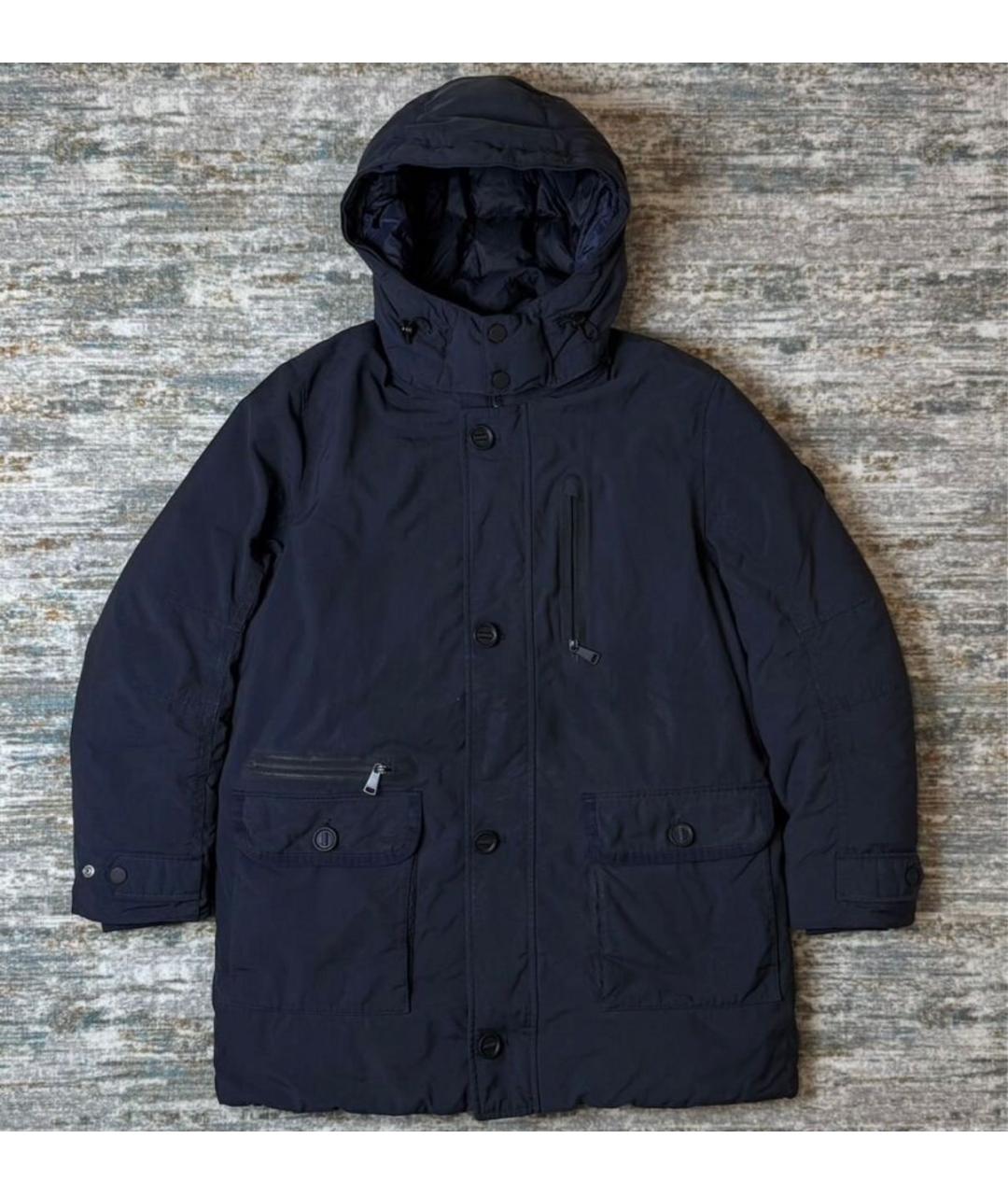 BOGNER Синий полиэстеровый пуховик, фото 9