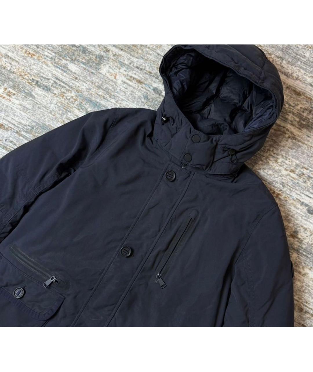 BOGNER Синий полиэстеровый пуховик, фото 2