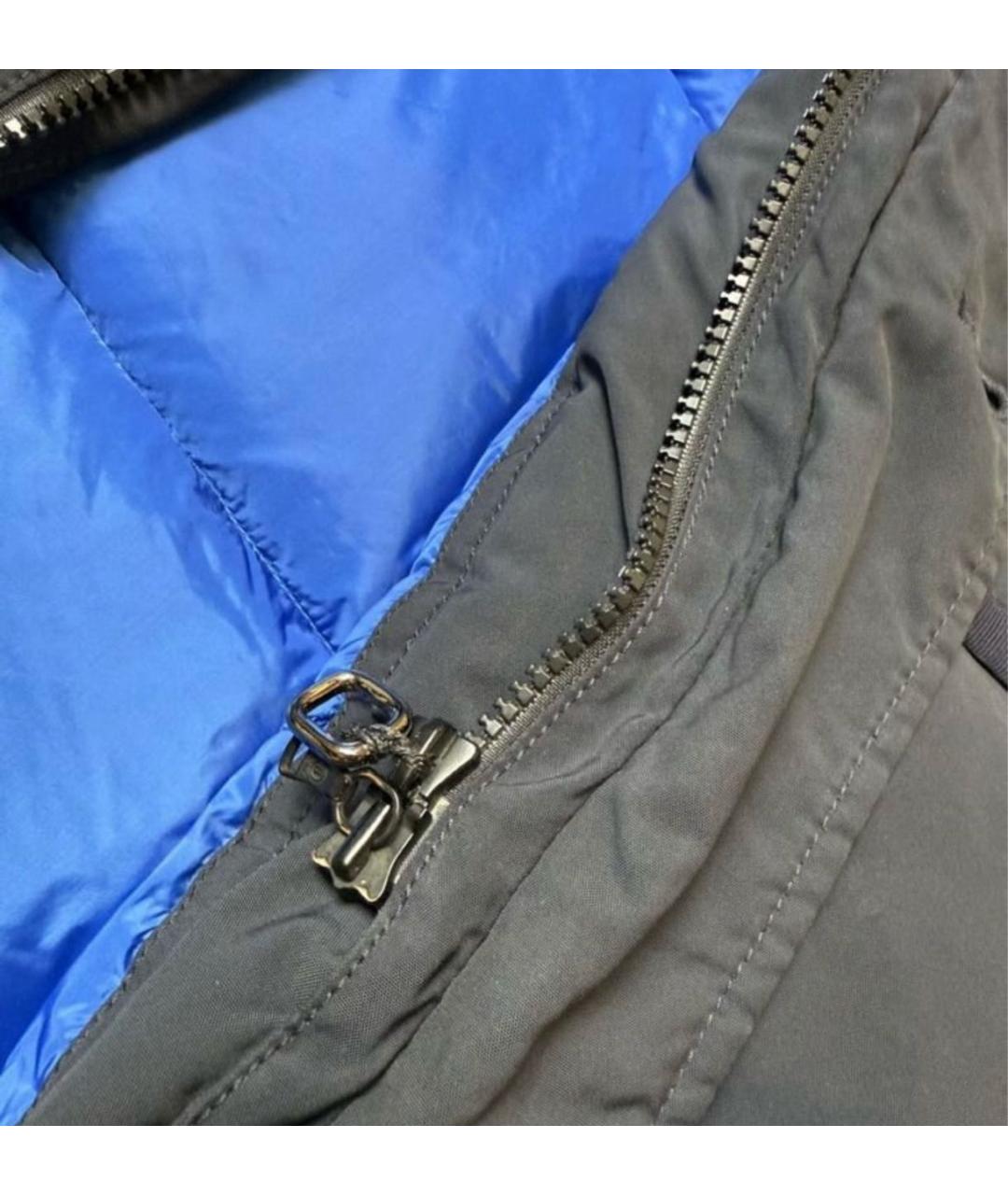 BOGNER Синий полиэстеровый пуховик, фото 6