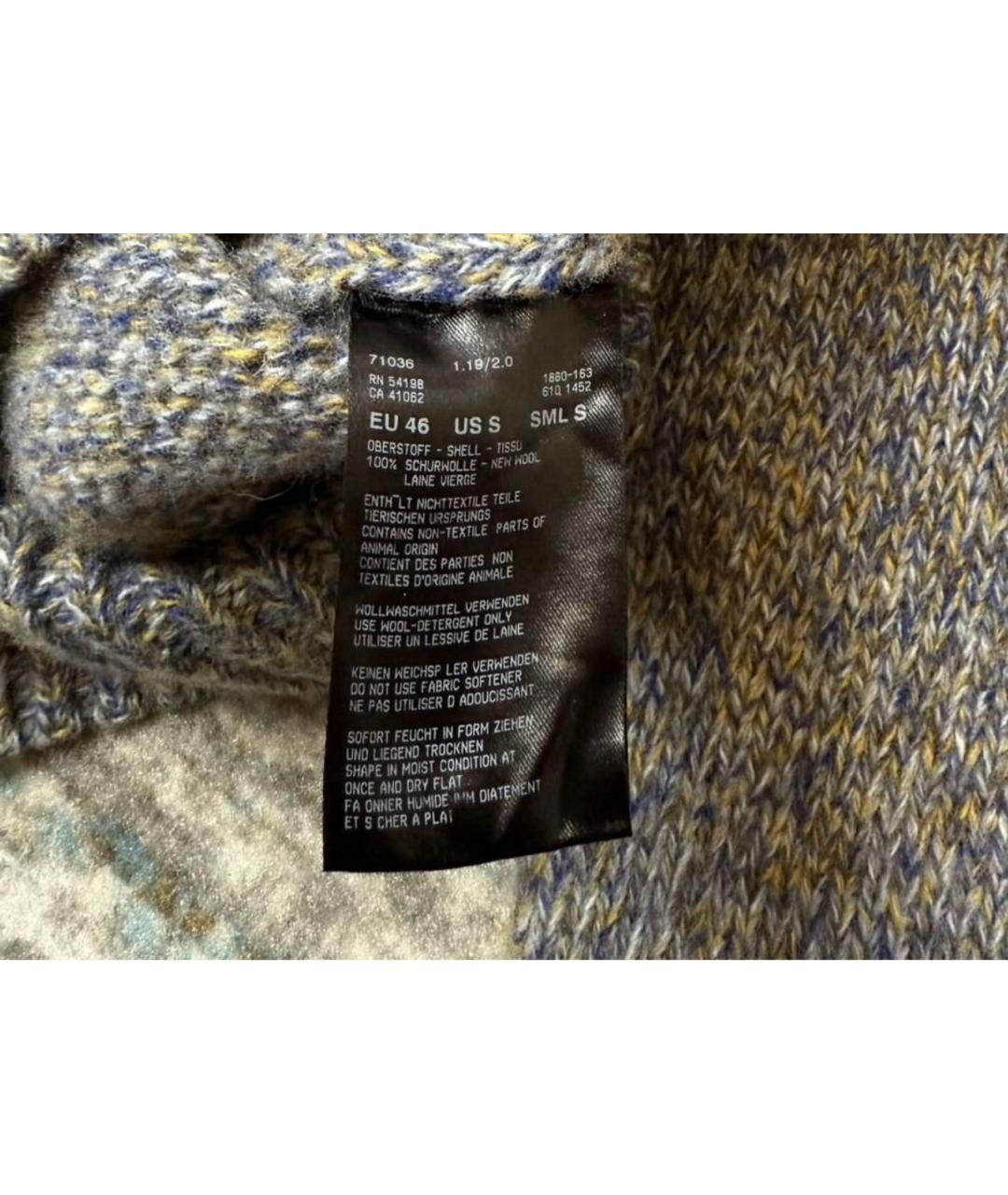 BOGNER Серый шерстяной джемпер / свитер, фото 5