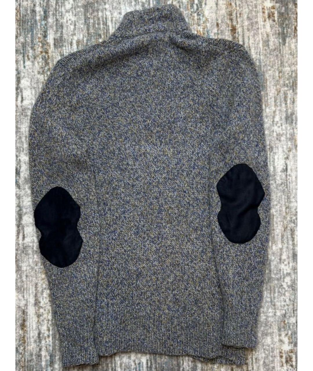 BOGNER Серый шерстяной джемпер / свитер, фото 6