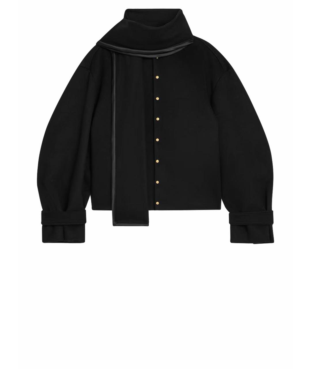 CELINE Черная шерстяная куртка, фото 1