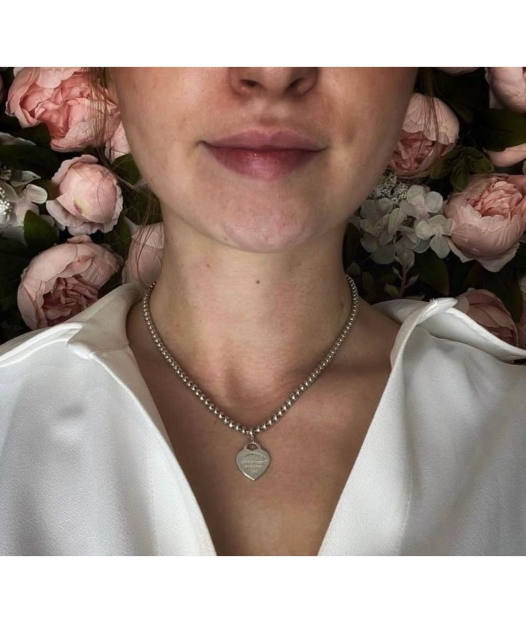 TIFFANY&CO Серебряное серебряное колье, фото 2