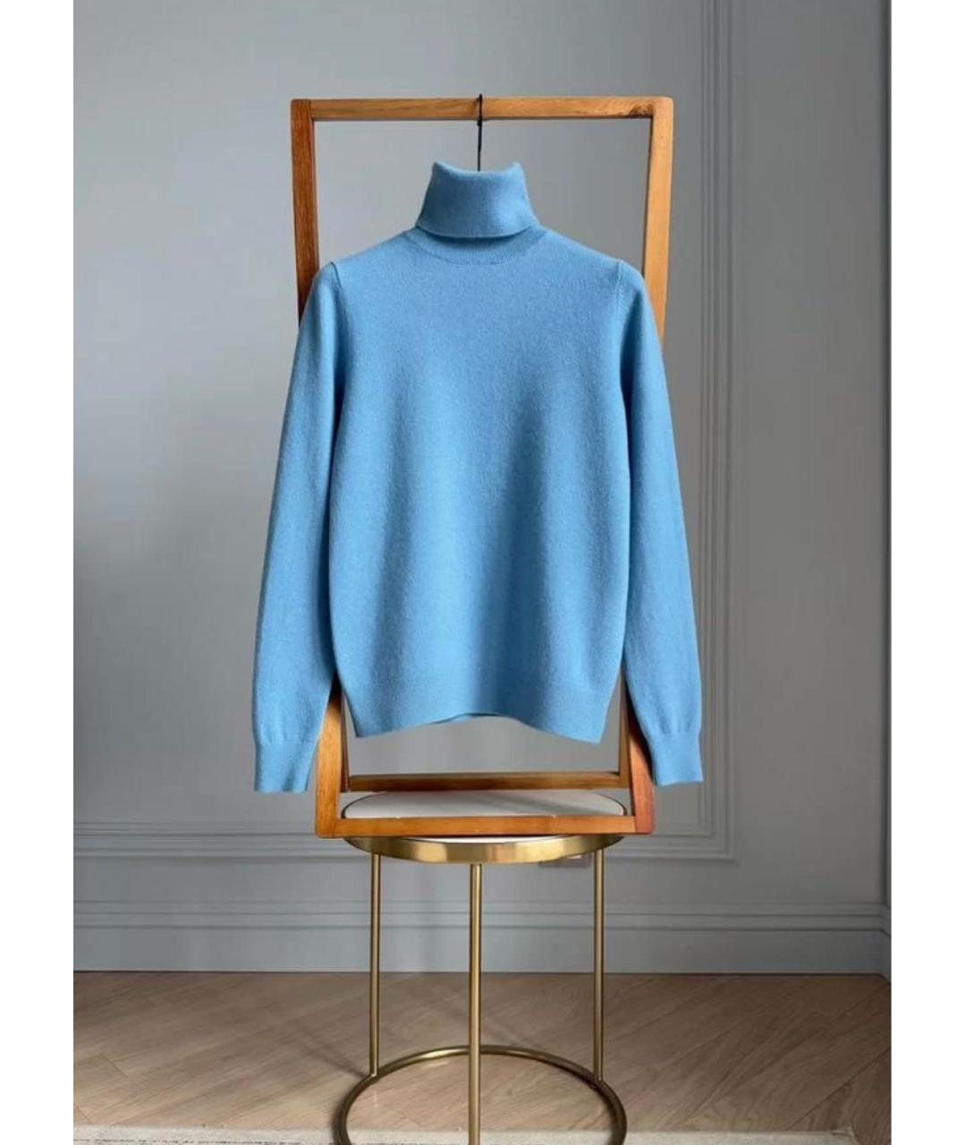 12 STOREEZ Голубая кашемировая водолазка, фото 2