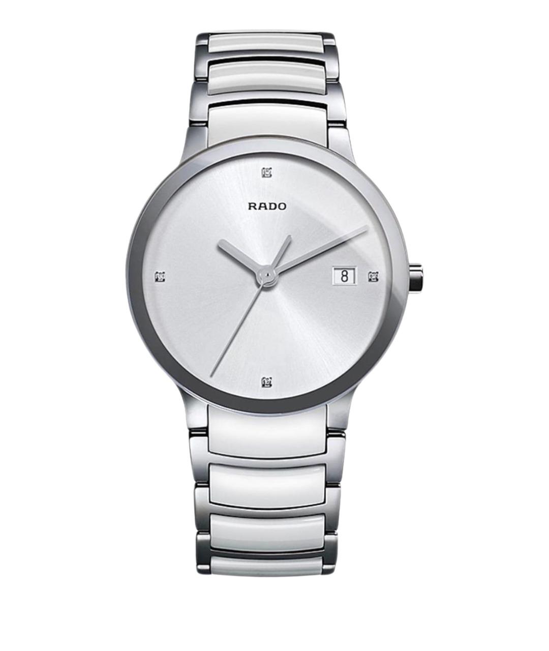 RADO Серебряные керамические часы, фото 1