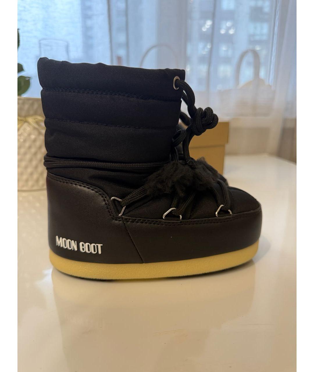 MOON BOOT Черные ботинки, фото 8