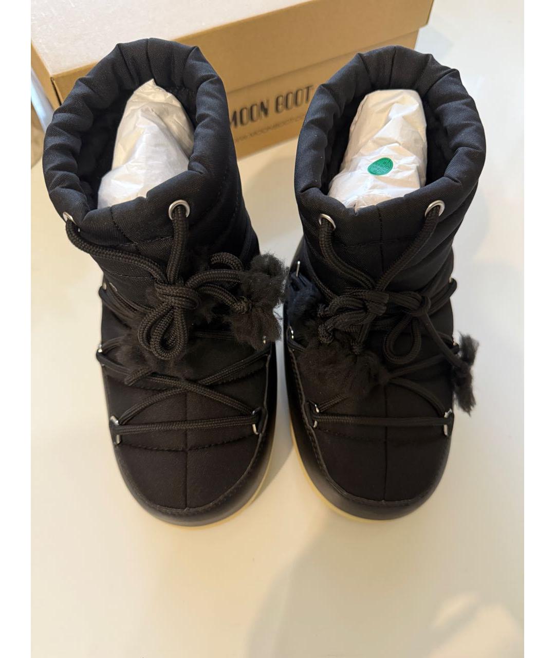 MOON BOOT Черные ботинки, фото 2