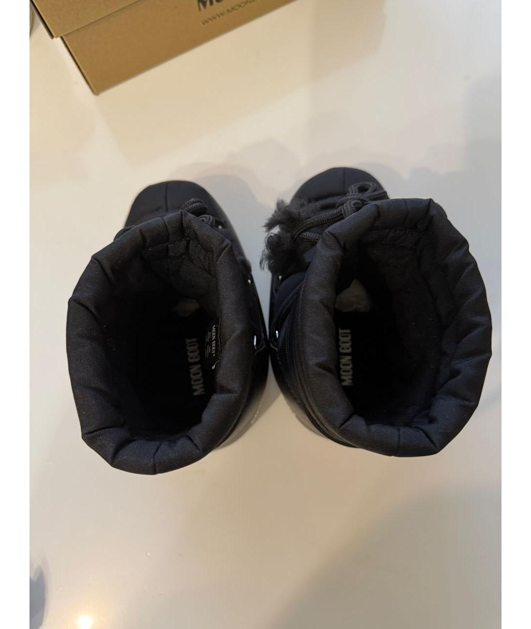 MOON BOOT Черные ботинки, фото 3