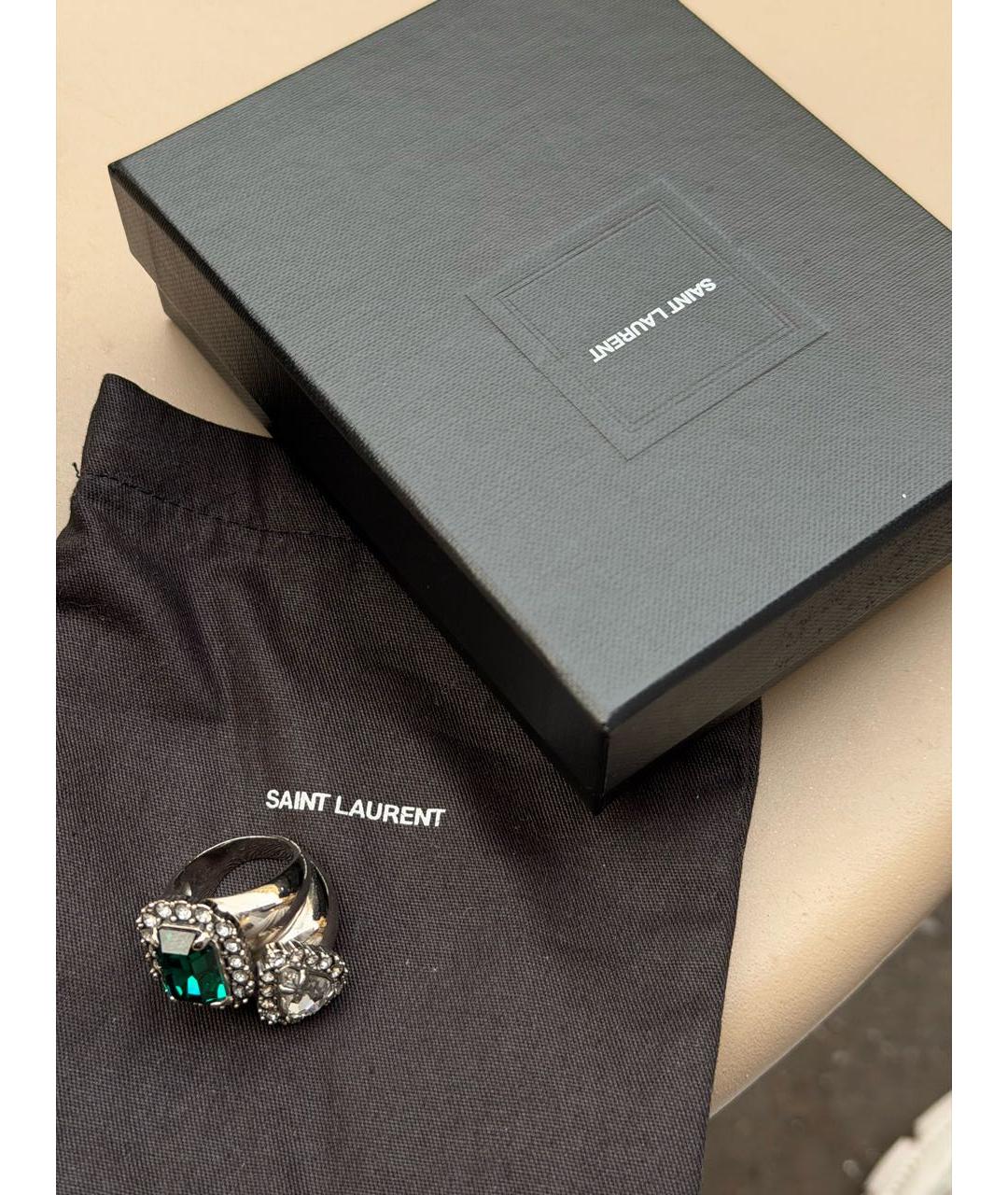 SAINT LAURENT Мульти металлическое кольцо, фото 4