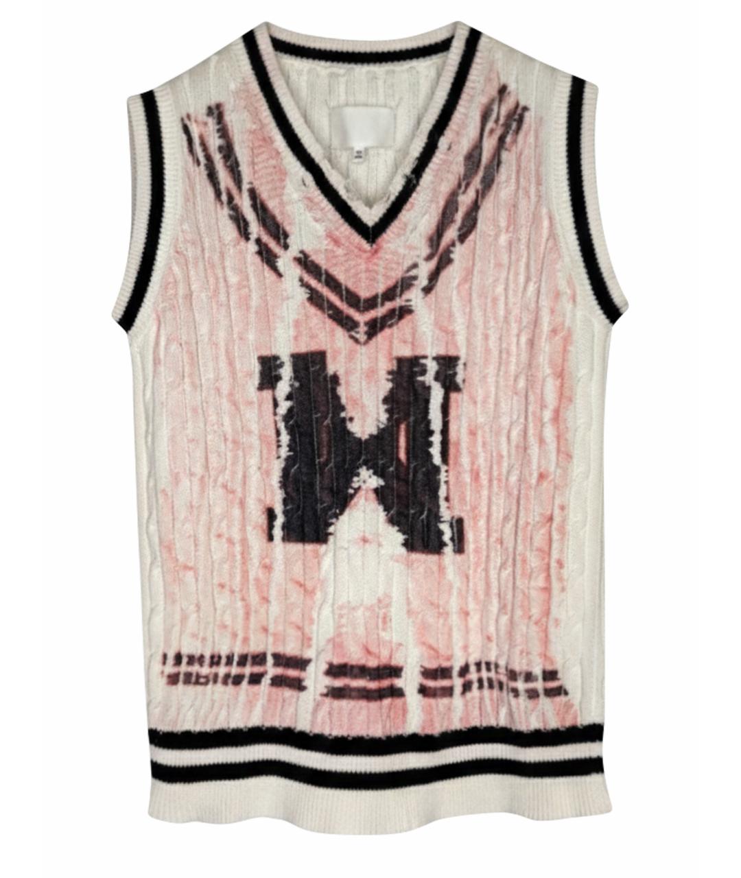 MAISON MARGIELA Белая хлопковая жилетка, фото 1