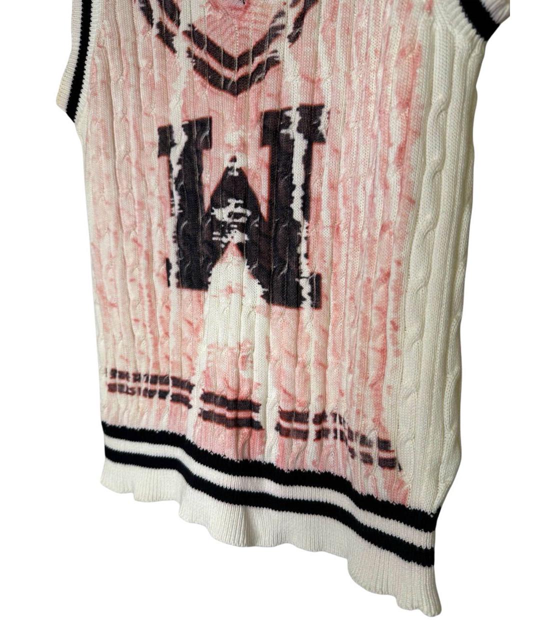 MAISON MARGIELA Белая хлопковая жилетка, фото 5