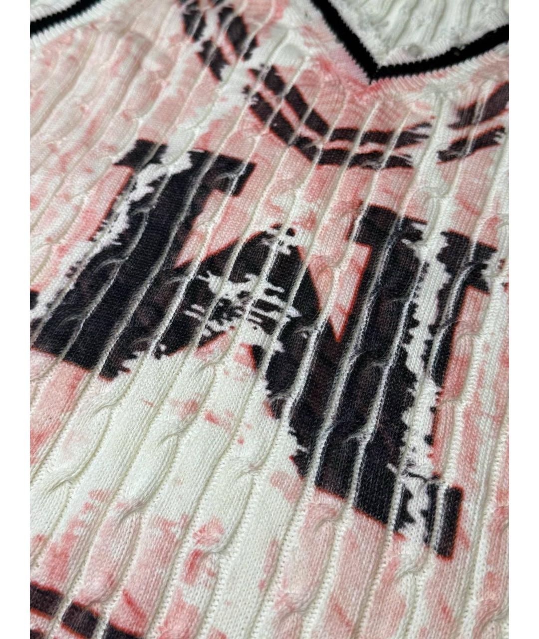 MAISON MARGIELA Белая хлопковая жилетка, фото 3