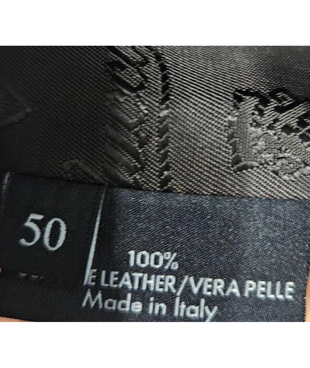 GUCCI Коричневая кожаная куртка, фото 3