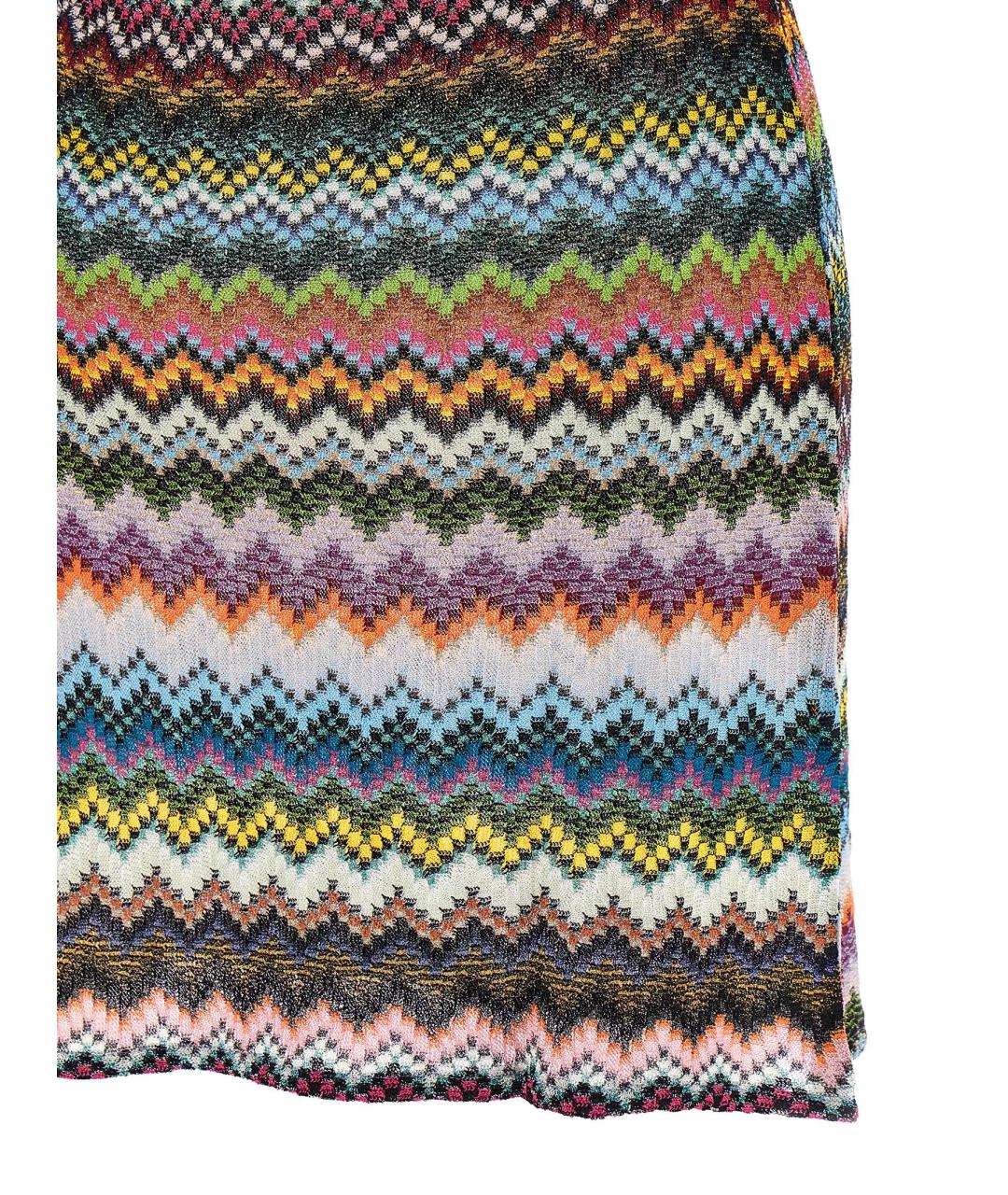 MISSONI Мульти вискозное платье, фото 4