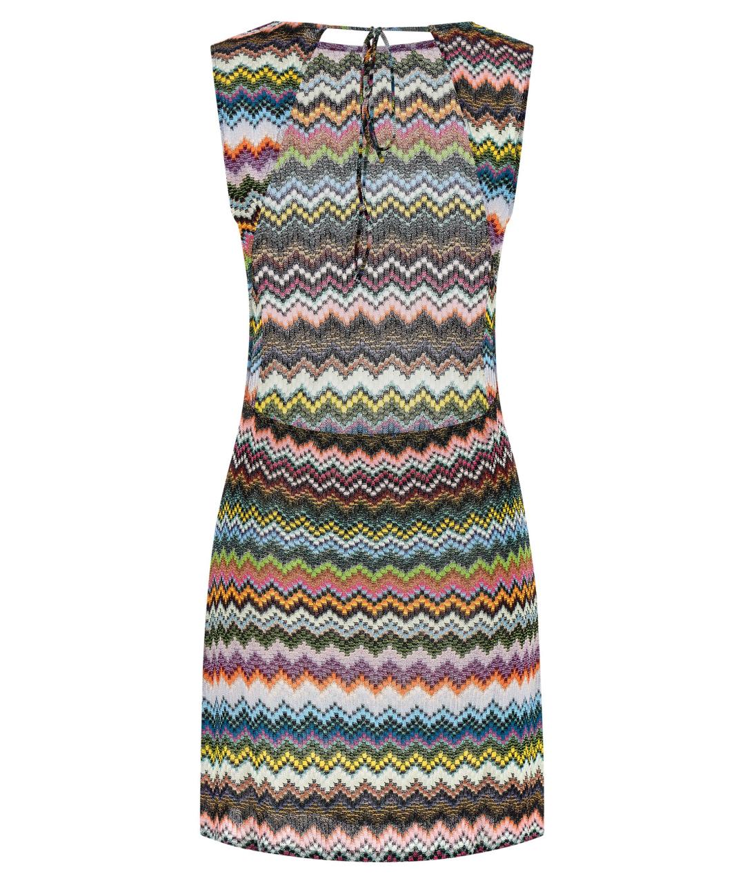 MISSONI Мульти вискозное платье, фото 2