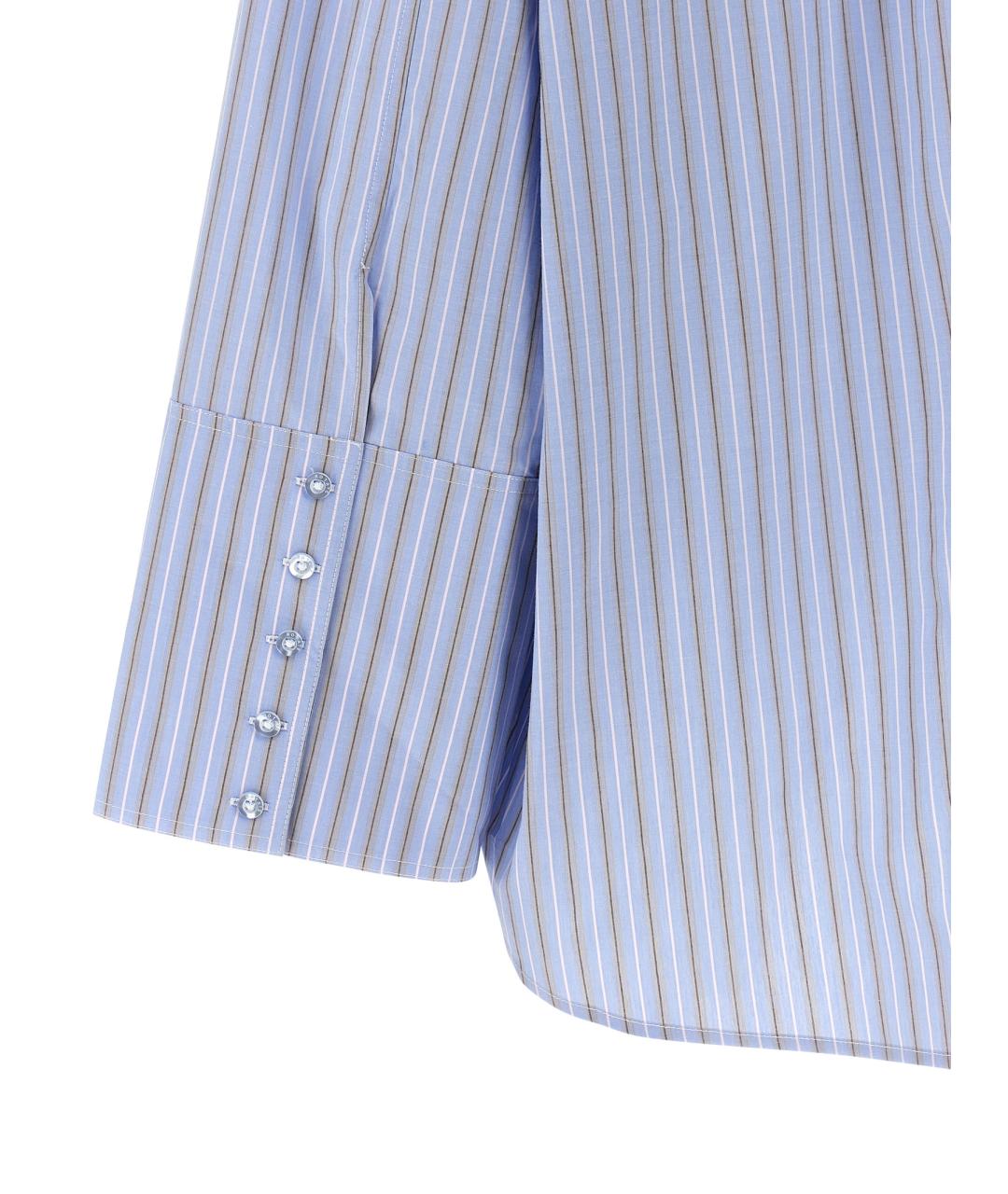 ROTATE Голубая хлопковая блузы, фото 4