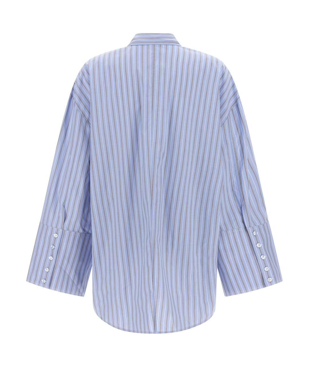 ROTATE Голубая хлопковая блузы, фото 2