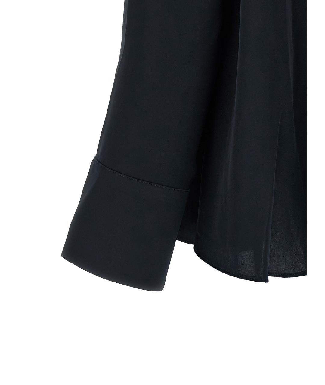 ROTATE Синяя полиэстеровая блузы, фото 4