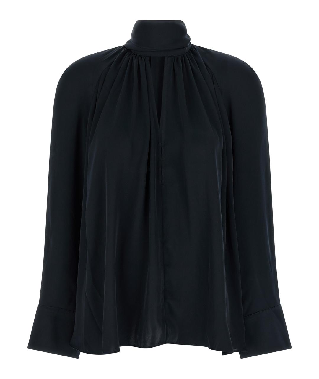 ROTATE Синяя полиэстеровая блузы, фото 1