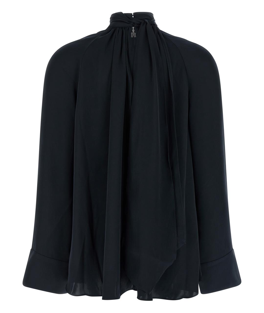 ROTATE Синяя полиэстеровая блузы, фото 2