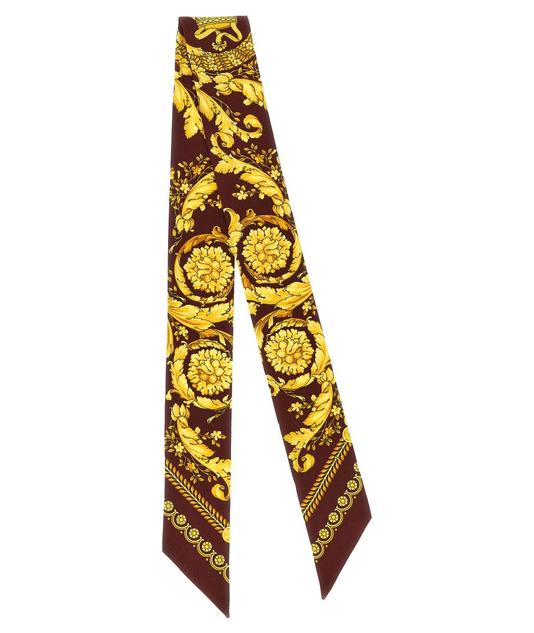 VERSACE Мульти шелковый шарф, фото 2