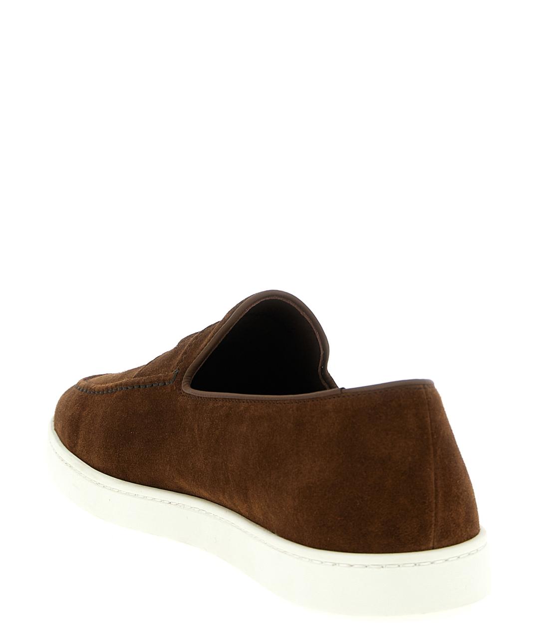 CHURCH'S Коричневые кожаные лоферы, фото 3