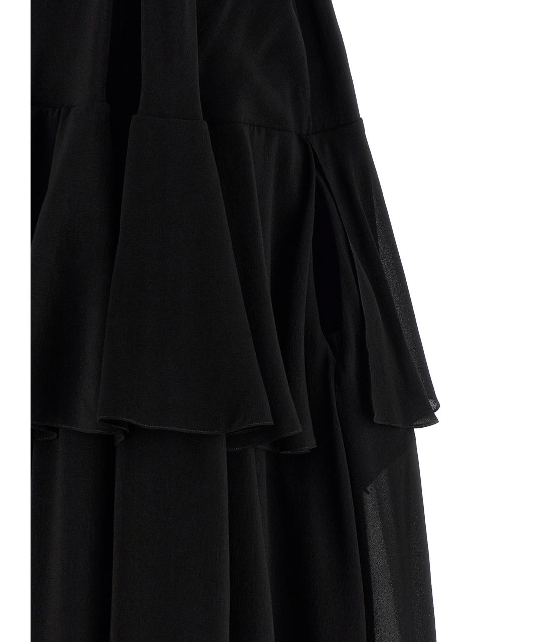 CHLOE Черное шелковое платье, фото 4
