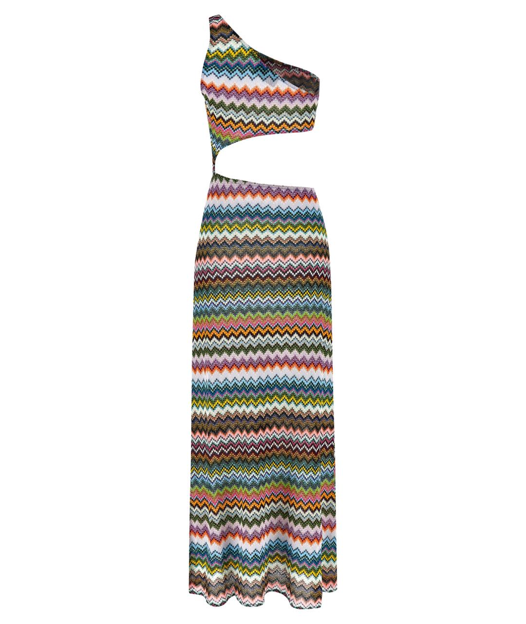MISSONI Мульти вискозное повседневное платье, фото 2