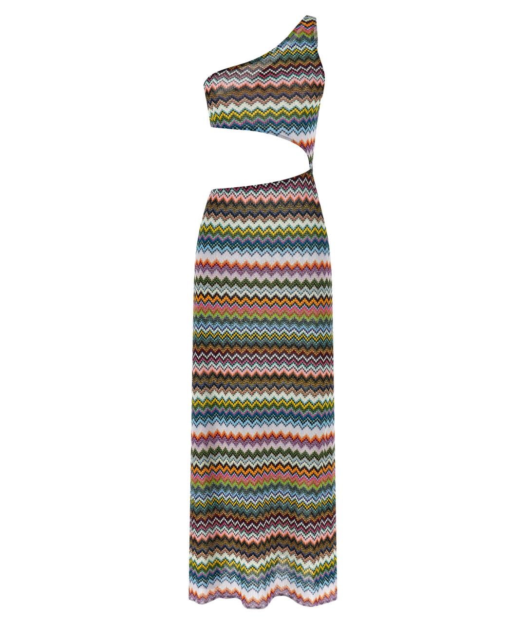 MISSONI Мульти вискозное повседневное платье, фото 1