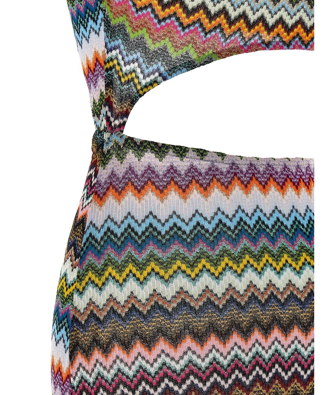 MISSONI Мульти вискозное повседневное платье, фото 4