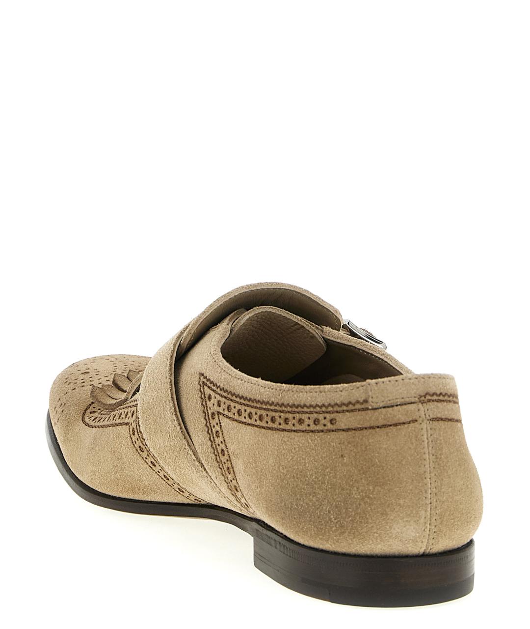CHURCH'S Бежевые замшевые лоферы, фото 3