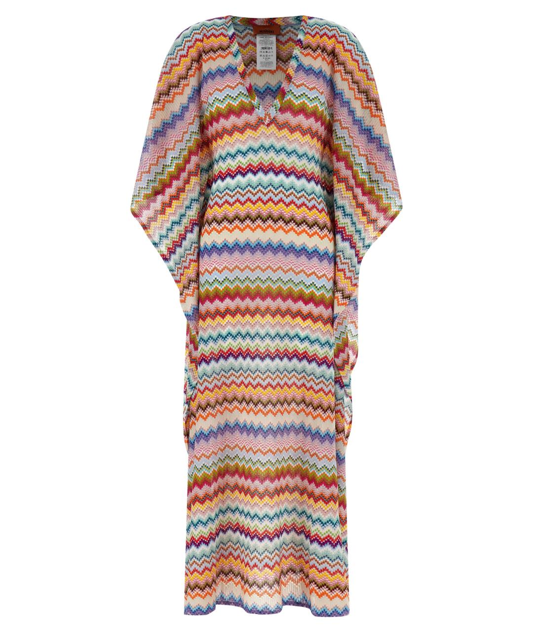 MISSONI Мульти вискозное платье, фото 1