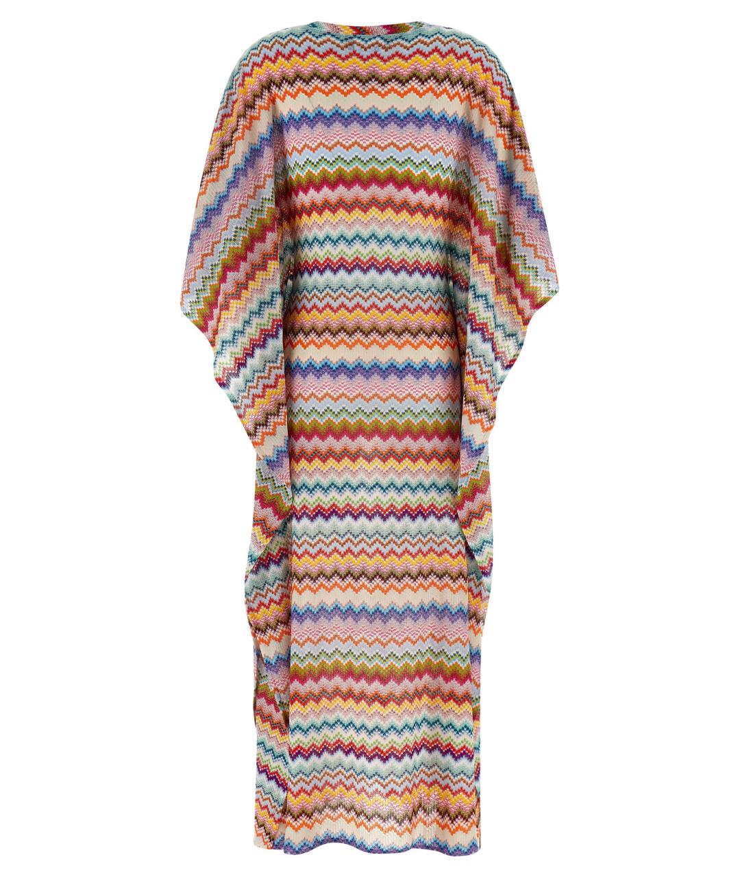 MISSONI Мульти вискозное платье, фото 2