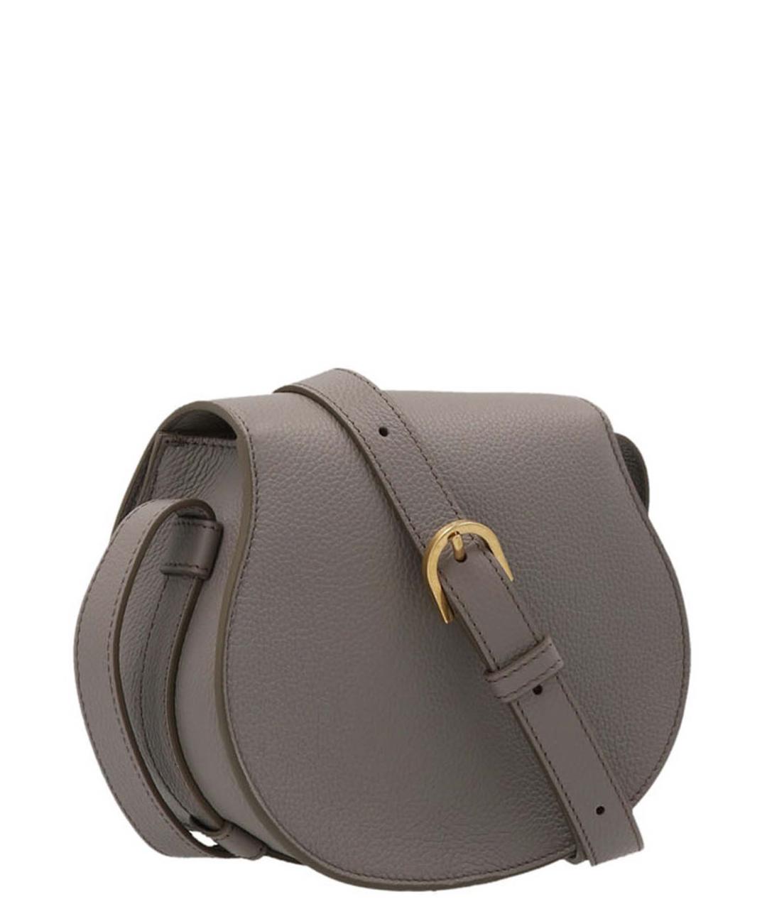 CHLOE Серая кожаная сумка через плечо, фото 2