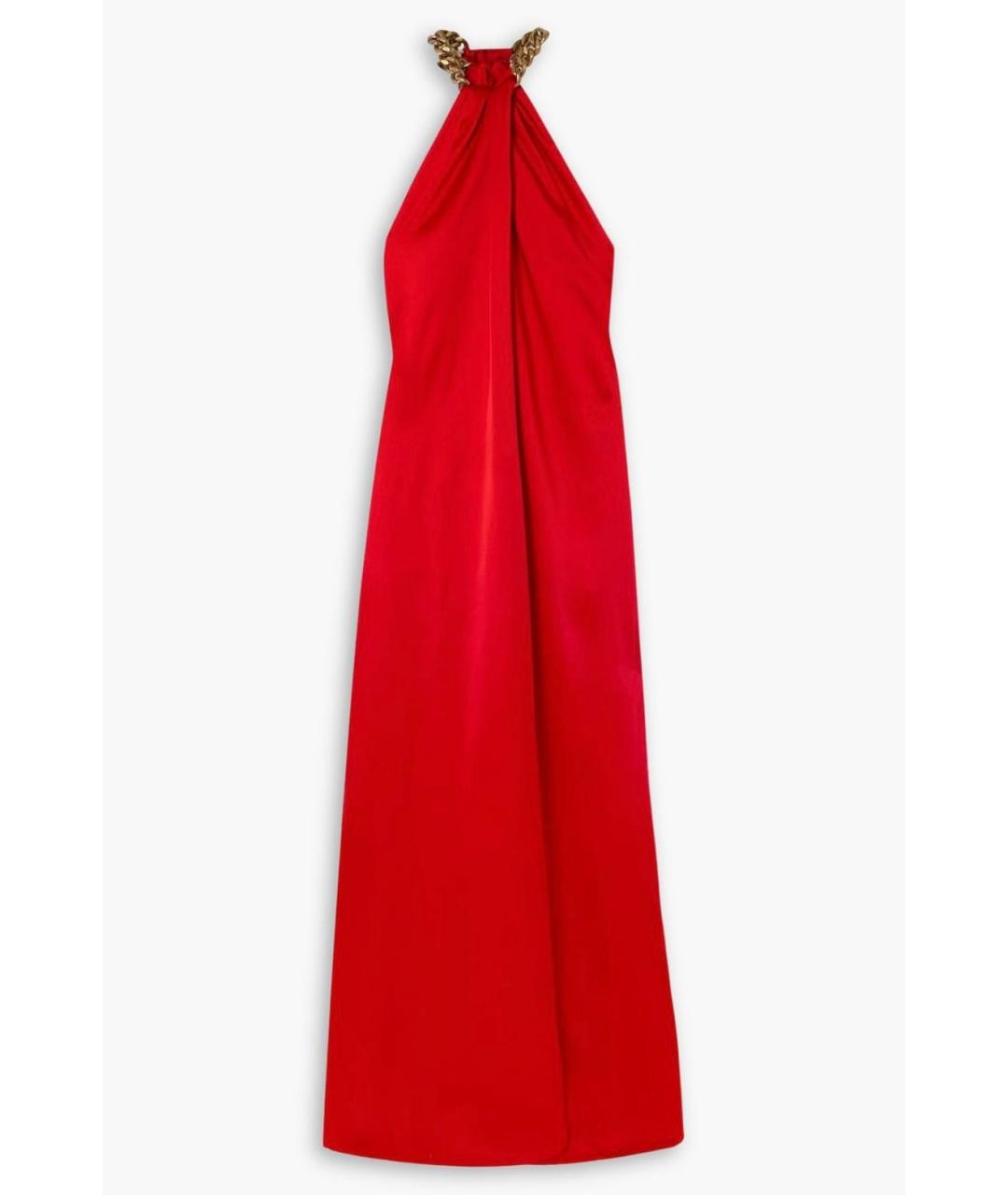 STELLA MCCARTNEY Красное коктейльное платье, фото 4