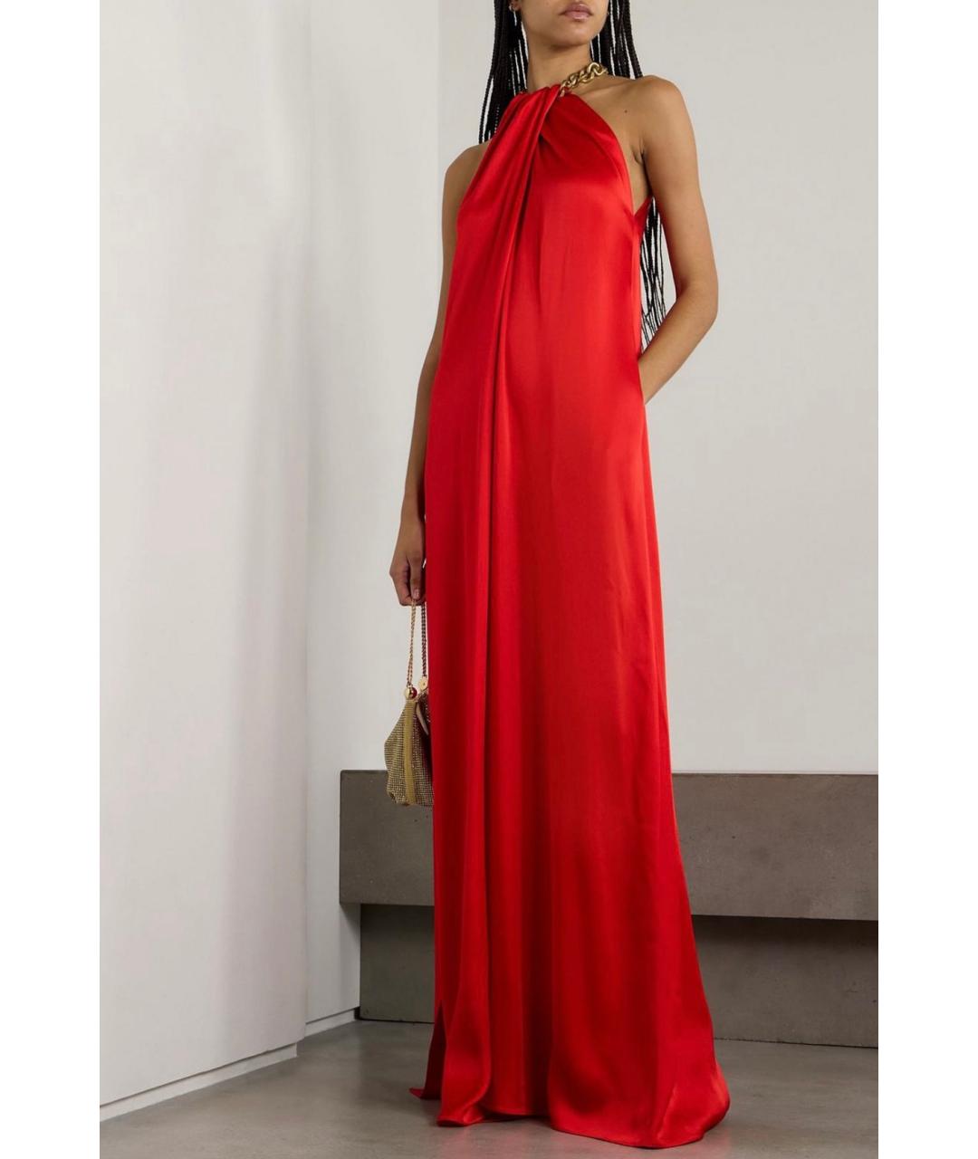 STELLA MCCARTNEY Красное коктейльное платье, фото 2