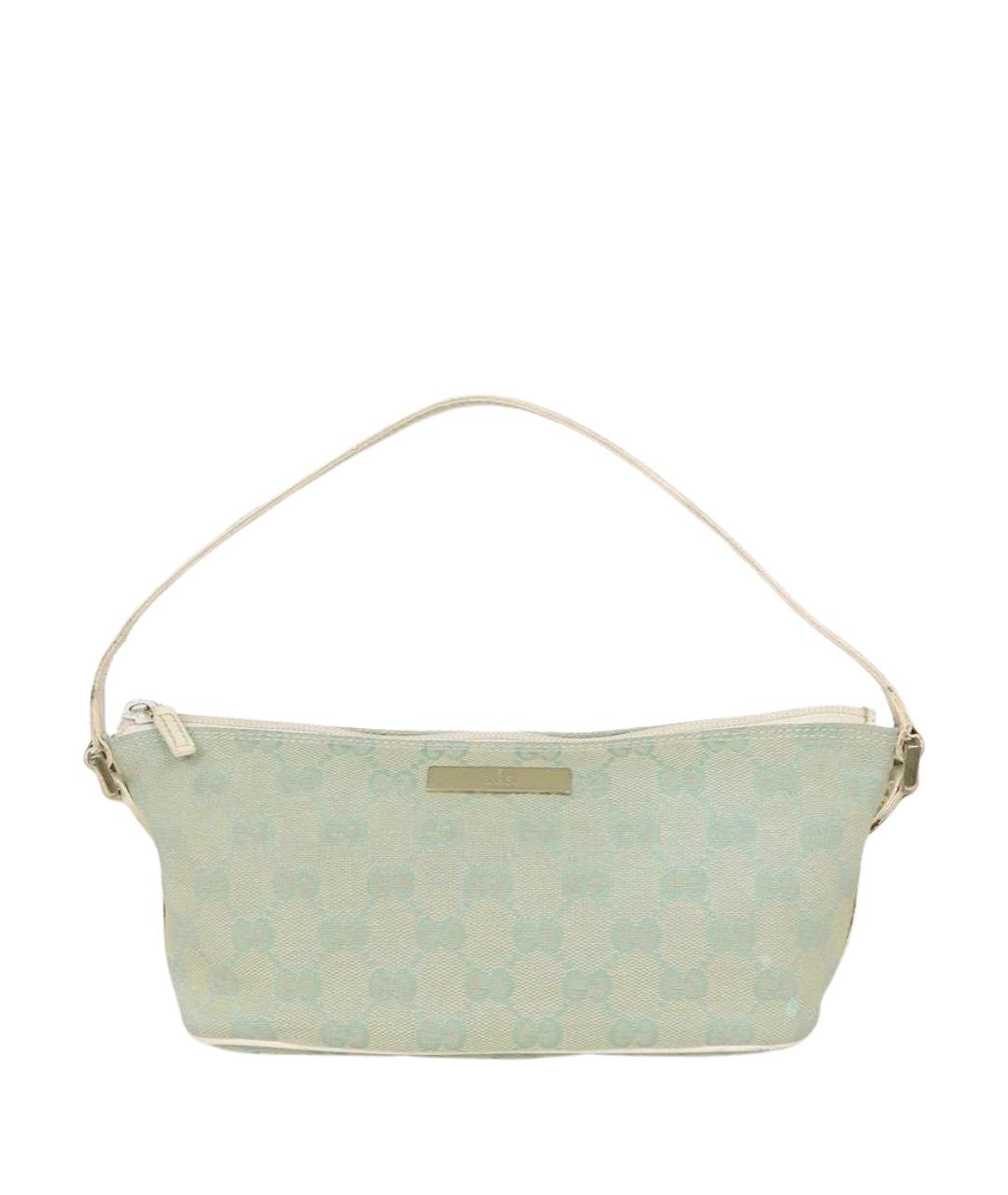 GUCCI Салатовая сумка с короткими ручками, фото 1