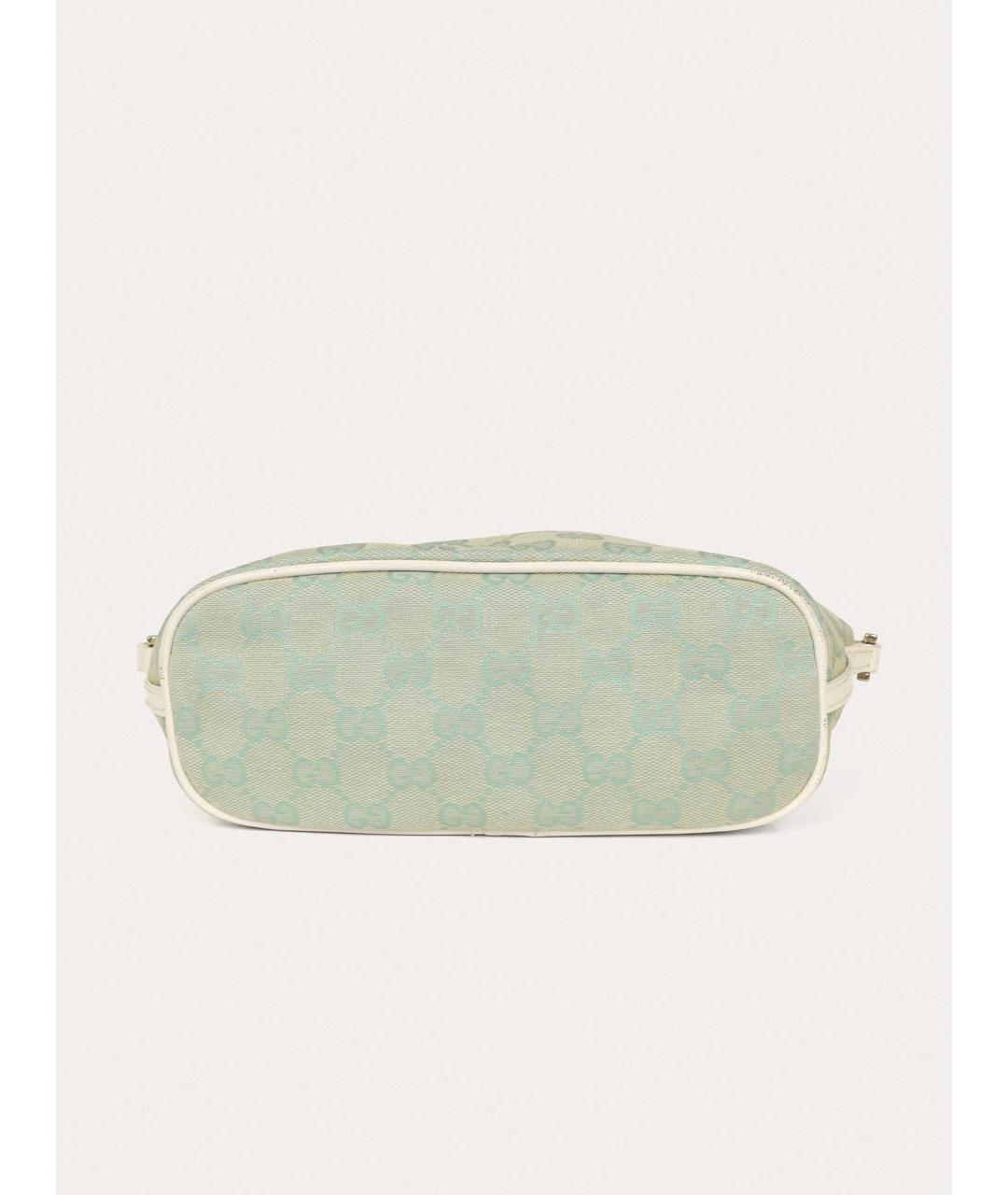 GUCCI Салатовая сумка с короткими ручками, фото 5